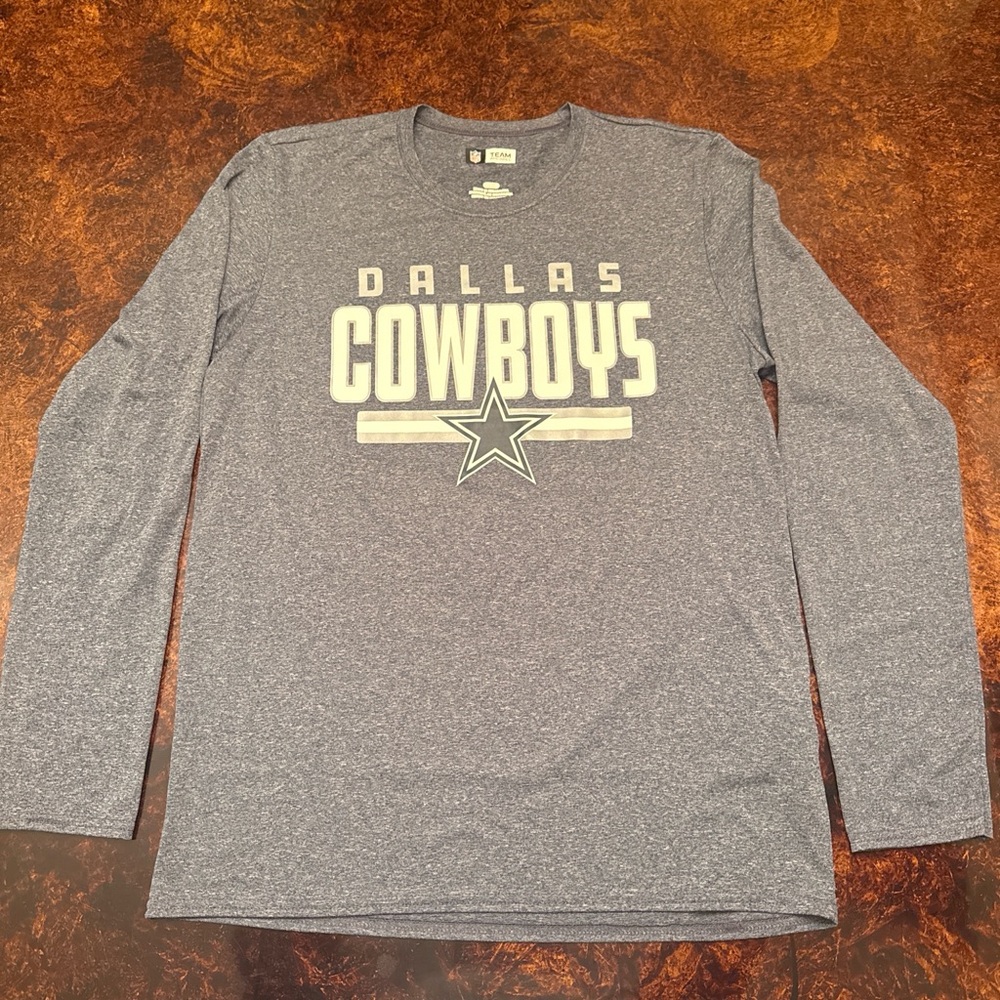 NFL Dallas Cowboys Gray Long Sleeve Tee